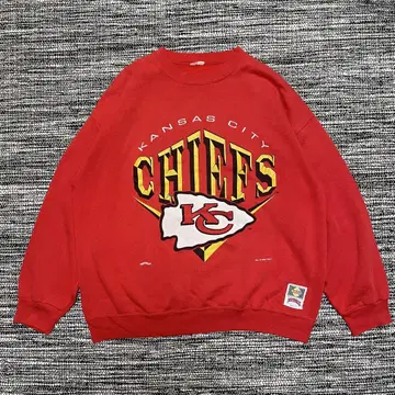 NUTMEG 90s USA NFL KC CHIEFS 맨투맨