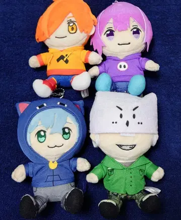 니치죠구미 애니메이트 봉제 인형 마스코트 세트