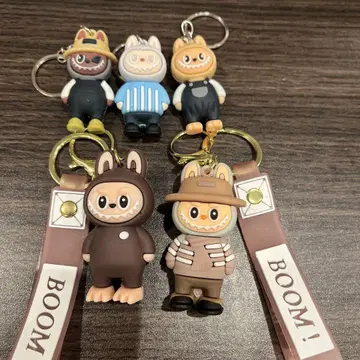 해외 인기 러브 라이브! 다채로운 캐릭터 키링 5개 세트