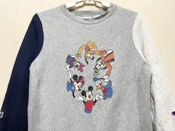 DisneyxChampion 디즈니x챔피온 리버스 위브 M 구제 의류