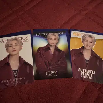 [ 익명 배송 ] 야기 유세이 포토 카드 시크릿 FANTASTICS