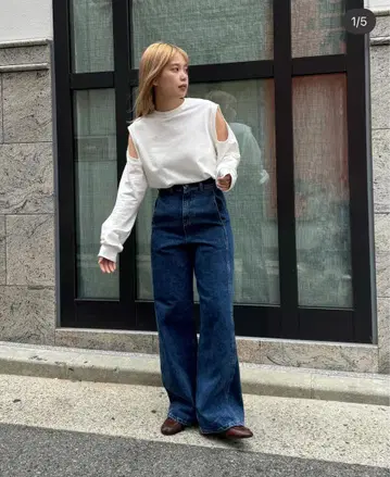 CANAL JEAN El mar 홀 롱 슬리브 티셔츠