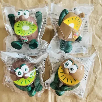 제스프리 키위 브라더스 피규어 4종 세트 Zespri