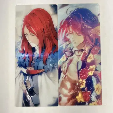 FGO 최종 재림전 편성 화면풍 카드 트리스타 2종
