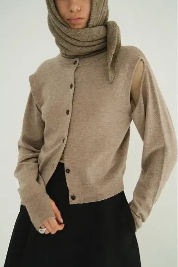 CLANE ARRANGE KNIT TOPS