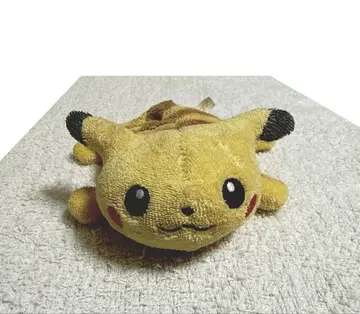 TOMY 포켓몬 피카츄 축 늘어지는 봉제 인형 레트로 당시 물건 1999