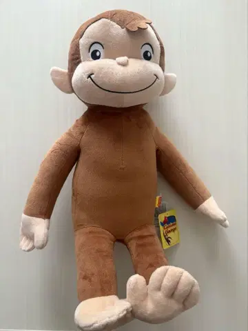 오자루의 조지 봉제 인형 미사용 택 포함