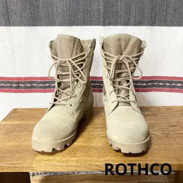 ROTHCO 스웨이드 가죽 밀리터리 부츠 26cm 로스코 하이컷