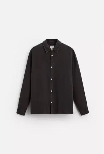 [ ZARA ] 워시 가공 데님 셔츠