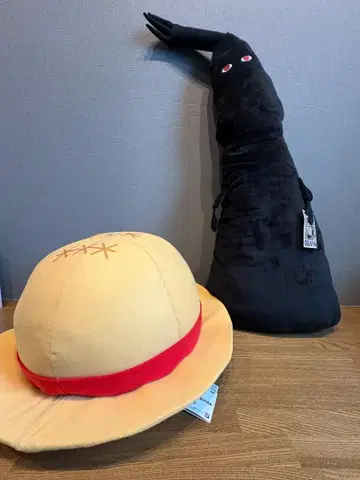 원피스 거대 루피 모자 봉제 인형 메챠나가 이무님 봉제 인형