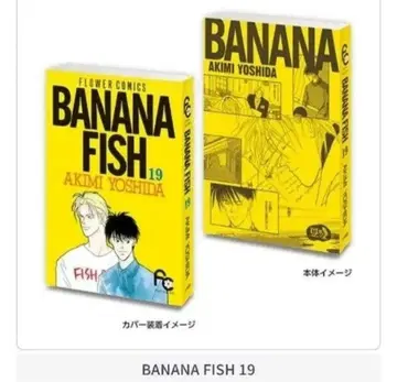 BANANA FISH 19 1점 콩 가샤 도서 플라워 코믹스 콩본
