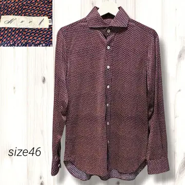Neuf  긴팔 셔츠 라미 린넨 100% 일본제 haversack 46