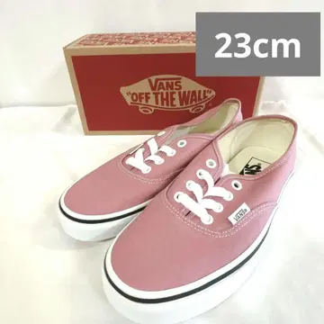 새상품 VANS 반스 오센틱 스니커즈 pink 23cm