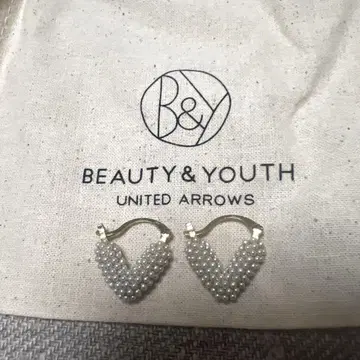 BEAUTY & YOUTH 하트 귀걸이