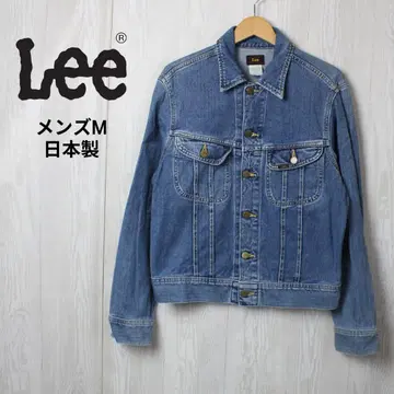 가격 인하! Lee 남성용 M 데님 자켓 일본제 Lee