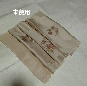 미사용 벚꽃 패턴 오비 장식 천