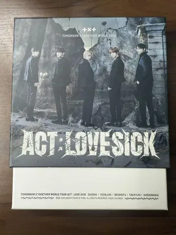 TXT ACT:LOVESICK 서울콘 DVD 미사용 새상품