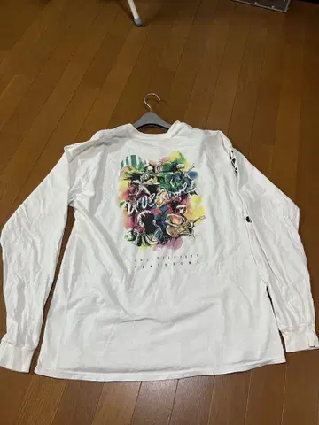 UVERworld 2019 TOKYO DOME 양면 프린트 긴팔 티셔츠