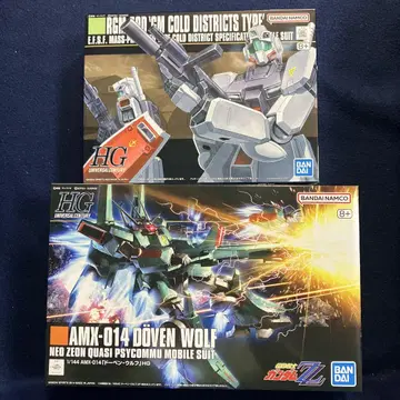 HGUC 1/144 도벤 울프 HGUC 1/144 짐 한랭지 사양