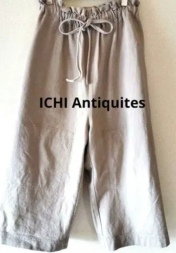 ICHI Antiquites 이치앤티크스 와이드코튼 팬츠