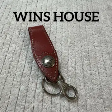 새상품 WINS HOUSE (윈즈하우스) 네이비 콘초 벨트 루프 키링