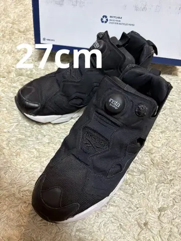 새상품급 Reebok 펌프 퓨리 27cm 블랙 스테디셀러 인기 모델