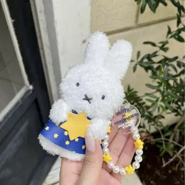 선착순 [ 요코하마 한정판 ] miffy 미피 별 패턴 백참 MIIA
