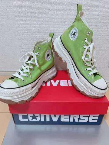 컨버스 ALL STAR TREKWAVE HI LIGHT GREEN