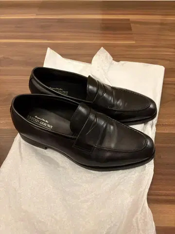 UNITED ARROWS 코인 로퍼 블랙