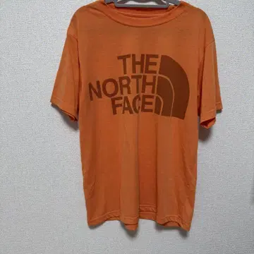 THE NORTH FACE 오렌지 로고 T셔츠 XL