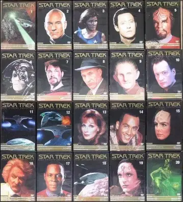 STAR TREK 스타트렉 베스트 DVD 에피소드 컬렉션