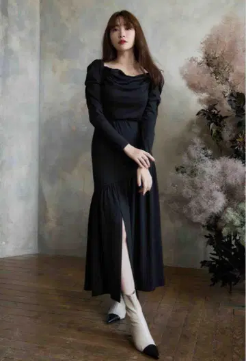 하립투 herliptoMarlette Draped 셋업 블랙