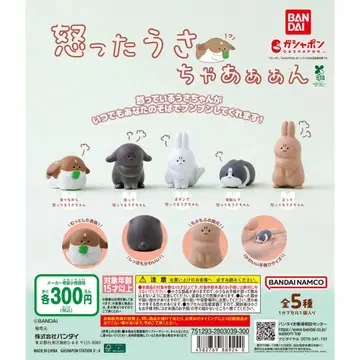 화난 토끼 전 5종