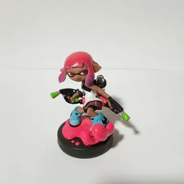 스플래툰 amiibo 걸 네온 핑크