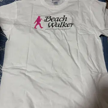 비치 워커 T셔츠 화이트