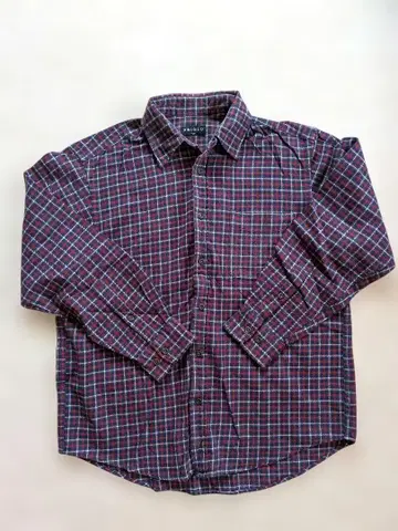 90s UNIQLO 체크 플란넬 셔츠 사이즈 M