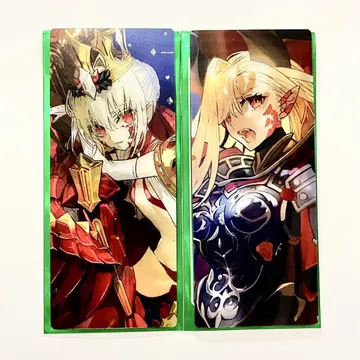 FGO 최종 재림전 편성 화면풍 카드 비스트 드라코 2종