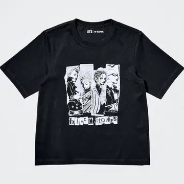 UNIQLO 유니클로 야자와 아이 컬렉션 UT T셔츠 블랙 NANA
