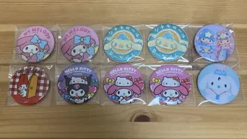산리오 캔뱃지 세트