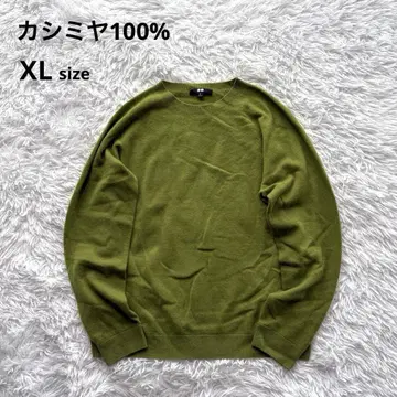 UNIQLO 니트 캐시미어 100% XL 빅 사이즈 스웨터 상의