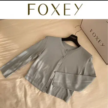 1 정가 44,280엔 FOXEY 어퍼 스탠다드 가디건