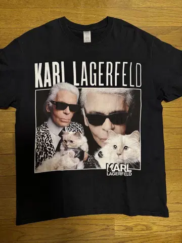 homage tees 칼 라거펠트 티셔츠