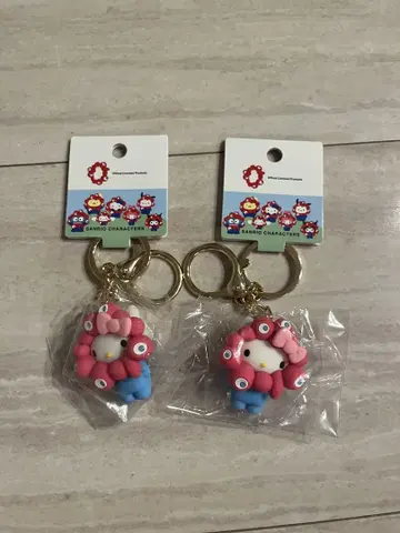 오사카 간사이 만박 산리오 x 미야쿠미야쿠 변신 마스코트 키링