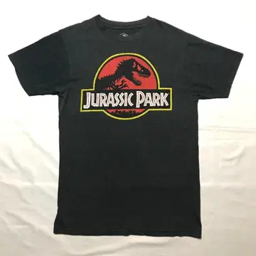 쥬라기 공원 T셔츠 S JURASSIC PARK 차콜 그레이