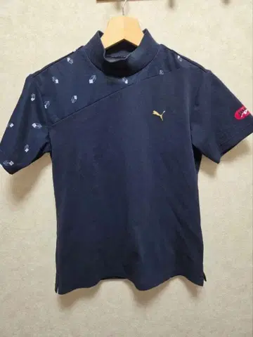 Puma 여성용 골프 피케 셔츠 L 네이비