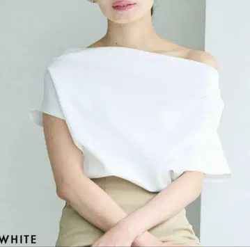 basement online 드레이프 분또 상의 화이트 완판템
