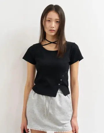 GENERAL IDEA 상의 블랙 L 사이즈