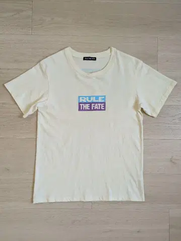 RULE THE FATE 로고 프린트 T셔츠 size 0