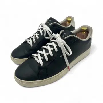 [새상품급] Paul Smith [27cm] 블랙 가죽 스니커즈