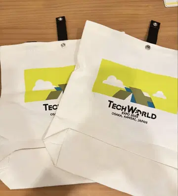 오사카 간사이 만박 테크 월드 토트백 입관자 한정품
